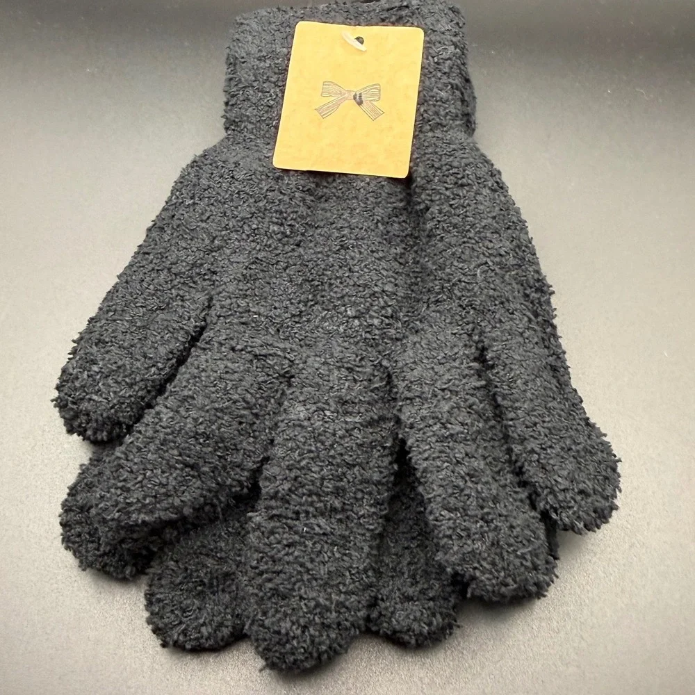 Cozy Fuzzy Plush Gloves Soft Warm Winter Texting‎ Gloves